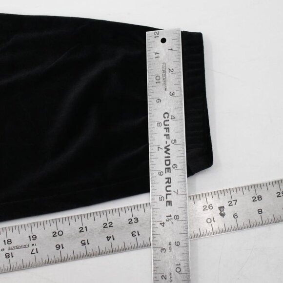 NWT gap pants Women's 18 Velvet jogger true black pockets elastic back - Picture 14 of 15